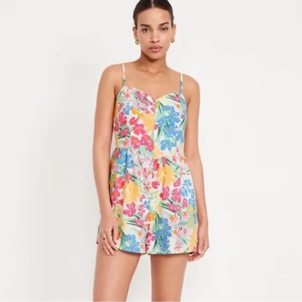 Old Navy Colorful Floral Dress